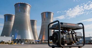 power station versus generator