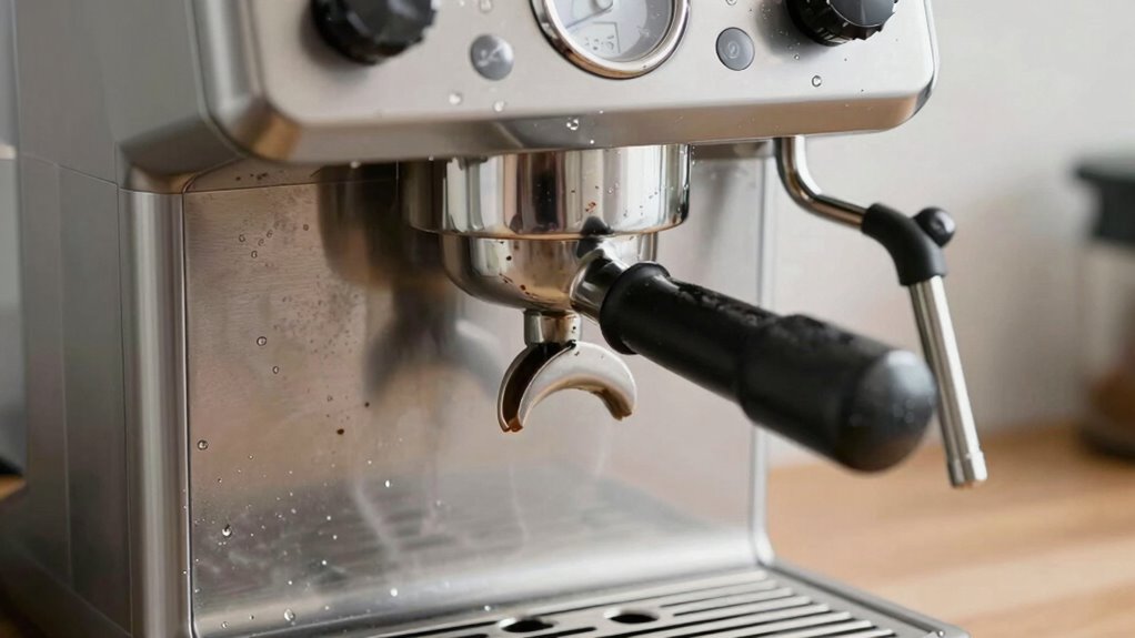 proper espresso machine cleaning