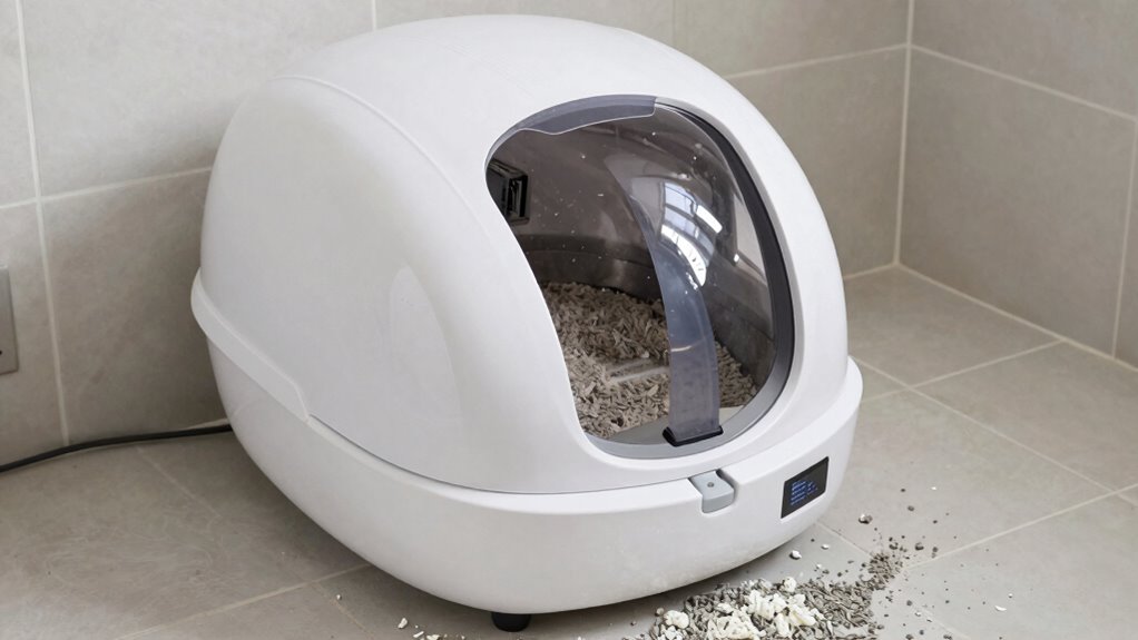 robot litter box maintenance considerations