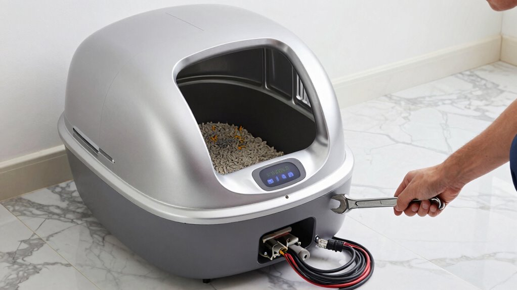 robot litter box maintenance tips