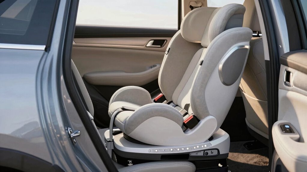 smooth ergonomic seat rotation