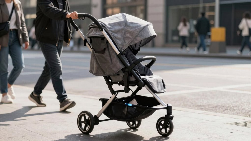 stroller size impacts handling