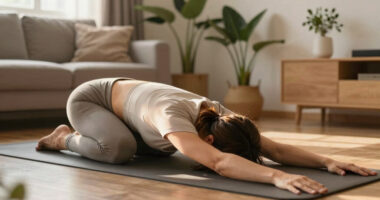 5-Minute Yoga to Help Ease Lower Back Discomfort