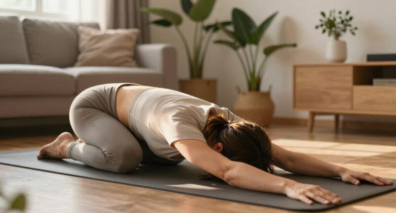 5-Minute Yoga to Help Ease Lower Back Discomfort