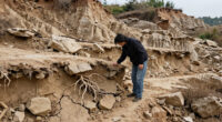 Effects of water erosion after 50 years