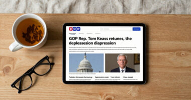 GOP Rep. Tom Kean returns to Congress, disclosing he was diagnosed with depression