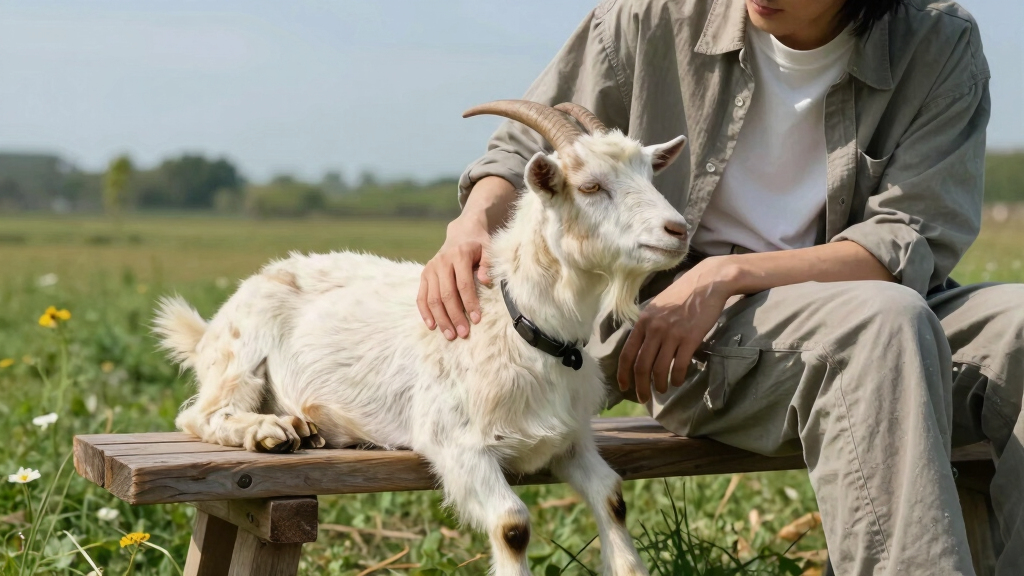 Inside the Unconventional World of Goat Therapy, Where Talking Is Entirely Optional