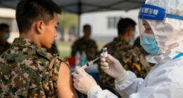 Military requiring flu vaccines for recruits as Air Force base deals with outbreak