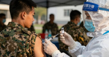 Military requiring flu vaccines for recruits as Air Force base deals with outbreak