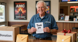 Tennessee AMC theater worker, 85, receives $146K from strangers for retirement after viral video