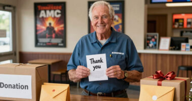 Tennessee AMC theater worker, 85, receives $146K from strangers for retirement after viral video
