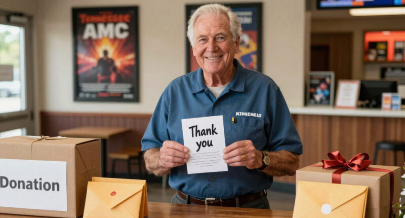 Tennessee AMC theater worker, 85, receives $146K from strangers for retirement after viral video