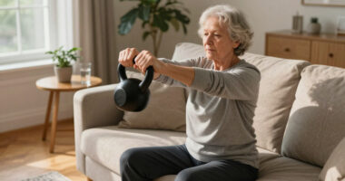 Defend Against The Effects Of Prolonged Sitting With This Full-body Kettlebell Workout