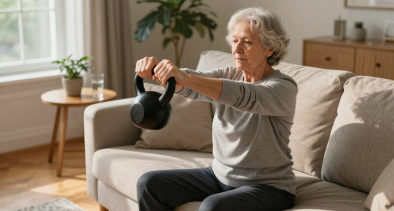 Defend Against The Effects Of Prolonged Sitting With This Full-body Kettlebell Workout