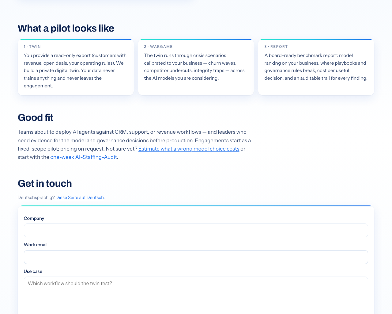 firmulate.com/pilot.html — live view