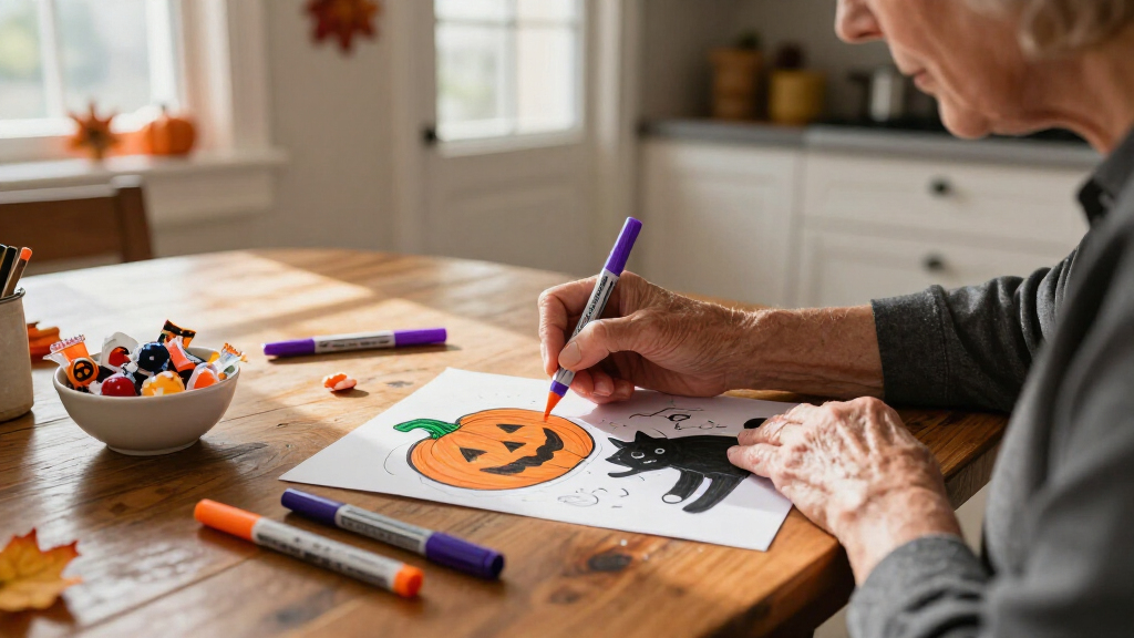 14 Best Large Print Halloween Coloring Books for Easy, Spooky Coloring in 2027