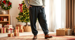 LETAOTAO Men's Elastic Waist Pants for Holiday Gatherings